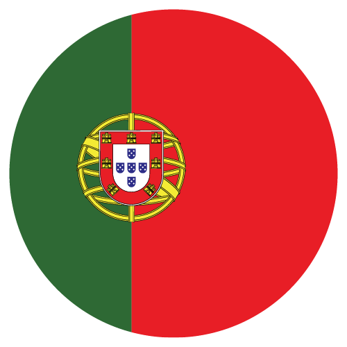 Bandiera Lingua Portoghese